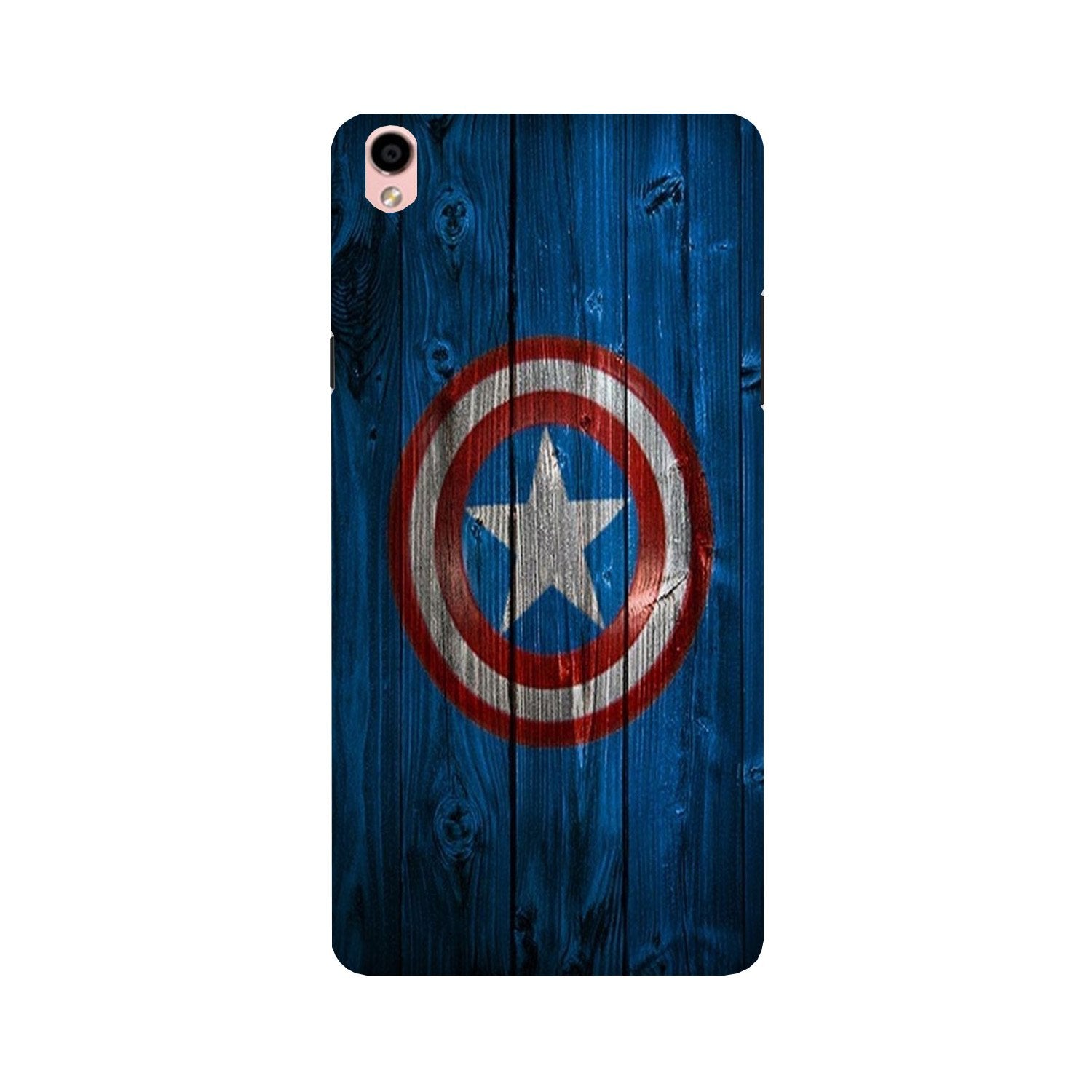 Captain America Superhero Case for Oppo F1 Plus(Design - 118)