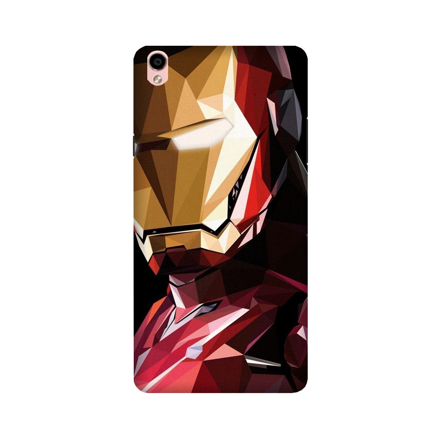 Iron Man Superhero Case for Oppo F1 Plus(Design - 122)