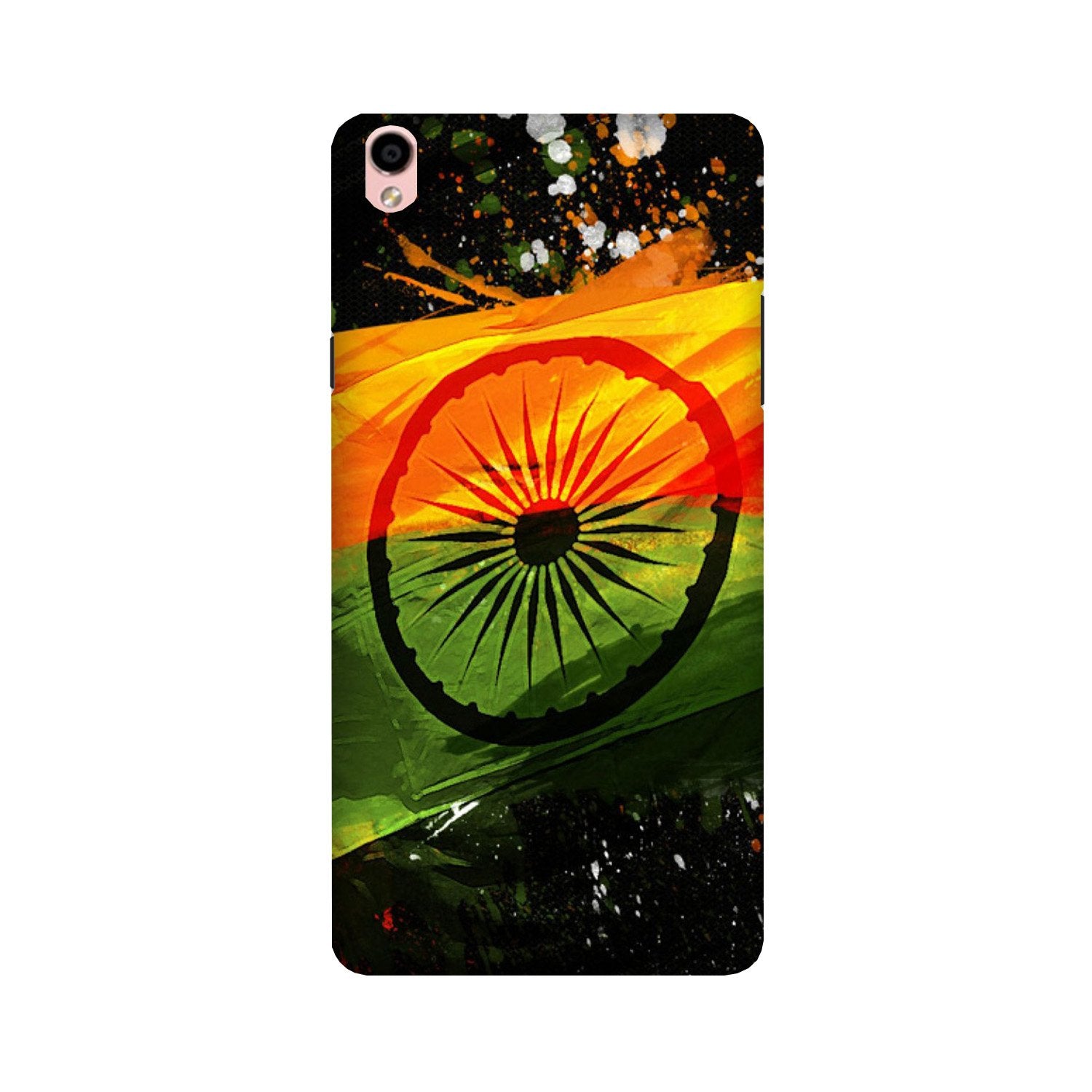 Indian Flag Case for Oppo F1 Plus(Design - 137)