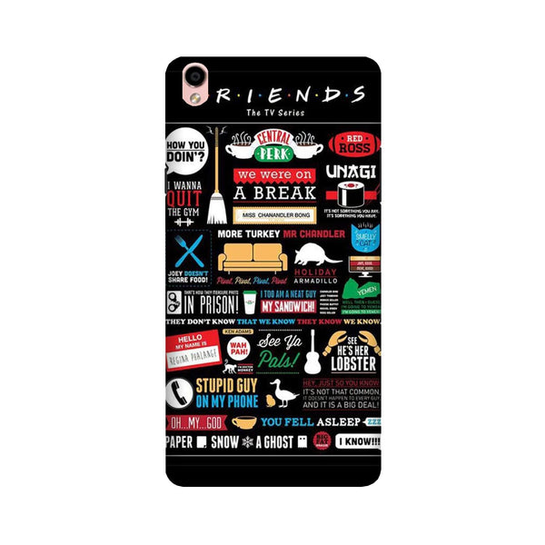 Friends Case for Oppo F1 Plus  (Design - 145)