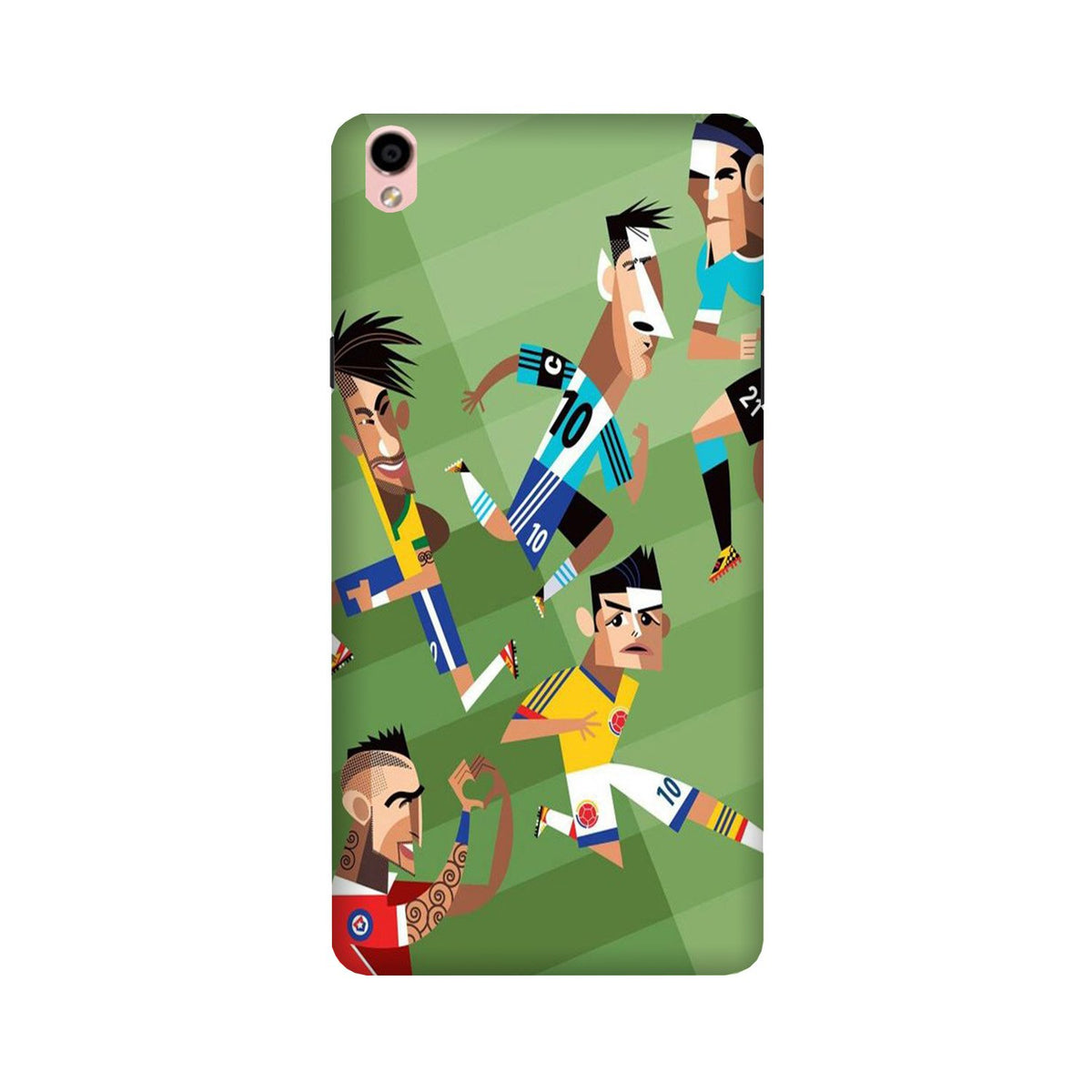 Football Case for Oppo F1 Plus  (Design - 166)