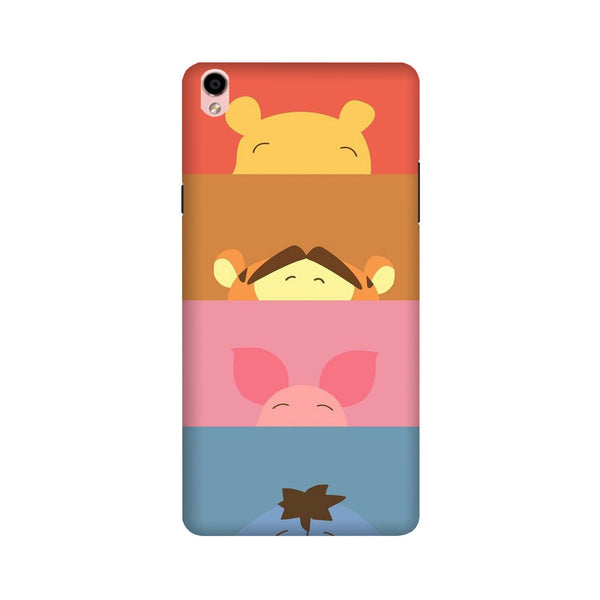Cartoon Case for Oppo F1 Plus (Design - 183)