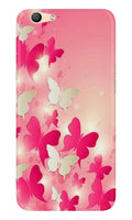 White Pick Butterflies Case for Vivo V5/ V5s
