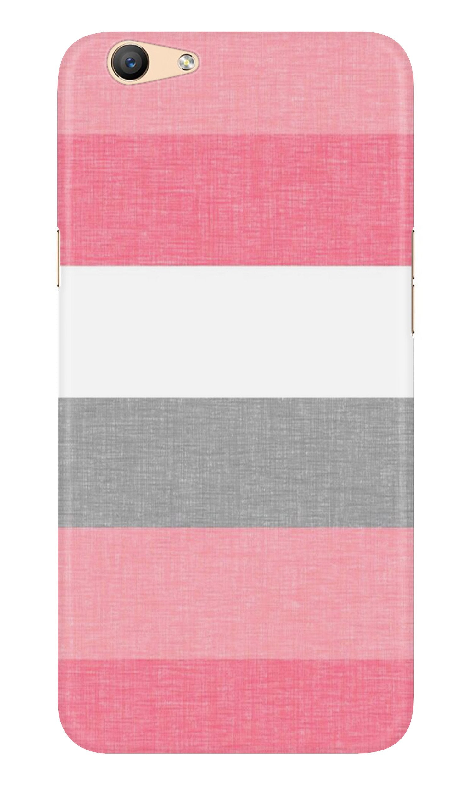 Pink white pattern Case for Oppo F1s