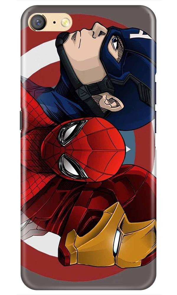 Superhero Mobile Back Case for Oppo F1s  (Design - 311)