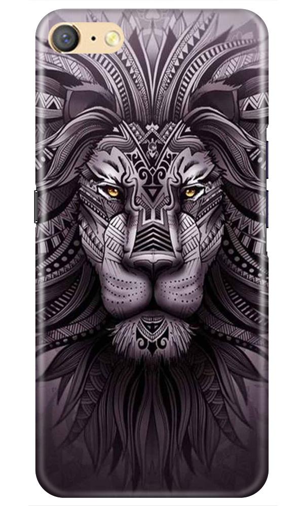 Lion Mobile Back Case for Oppo F1s  (Design - 315)