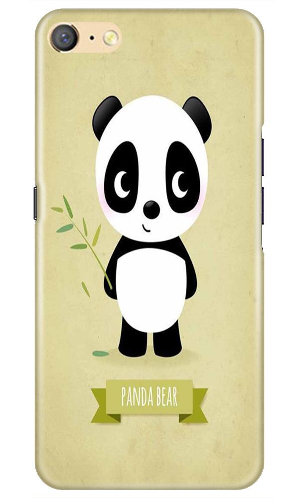 Panda Bear Mobile Back Case for Oppo F1s  (Design - 317)