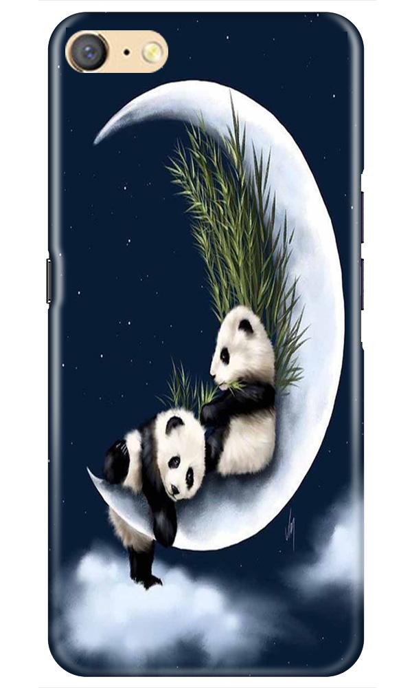 Panda Moon Mobile Back Case for Oppo F1s  (Design - 318)