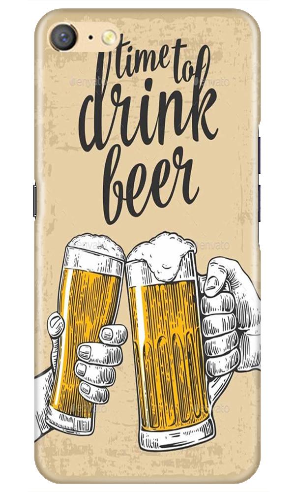 Drink Beer Mobile Back Case for Oppo F1s  (Design - 328)