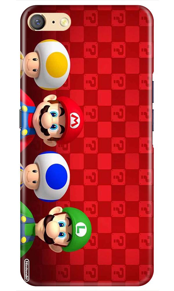 Mario Mobile Back Case for Oppo F1s  (Design - 337)