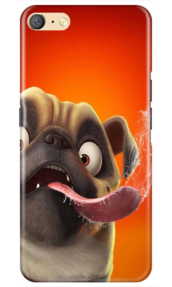 Dog Mobile Back Case for Oppo F1s  (Design - 343)