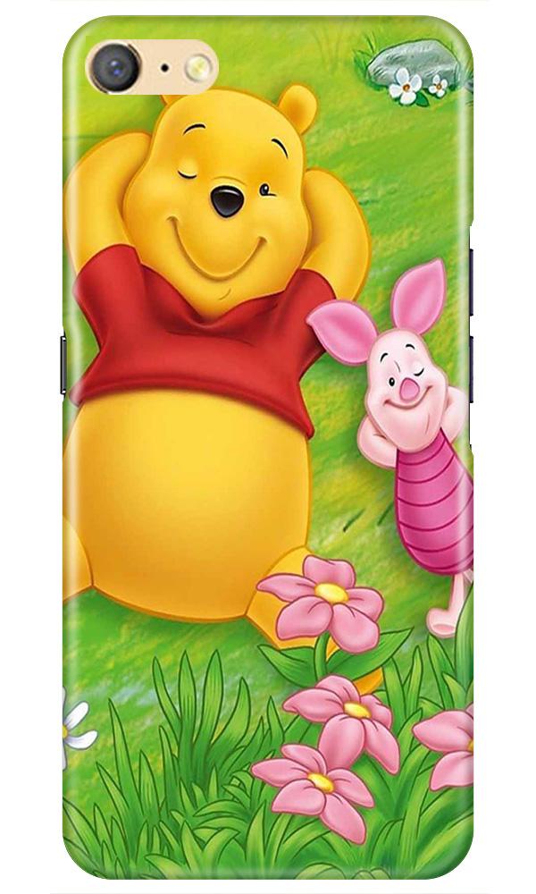 Winnie The Pooh Mobile Back Case for Oppo F1s  (Design - 348)