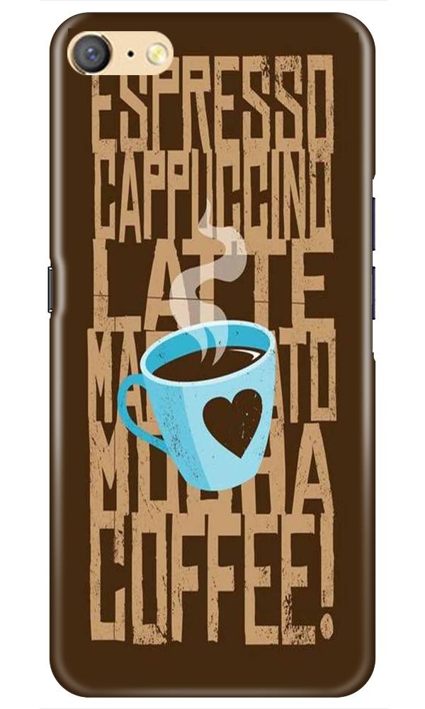 Love Coffee Mobile Back Case for Oppo F1s  (Design - 351)