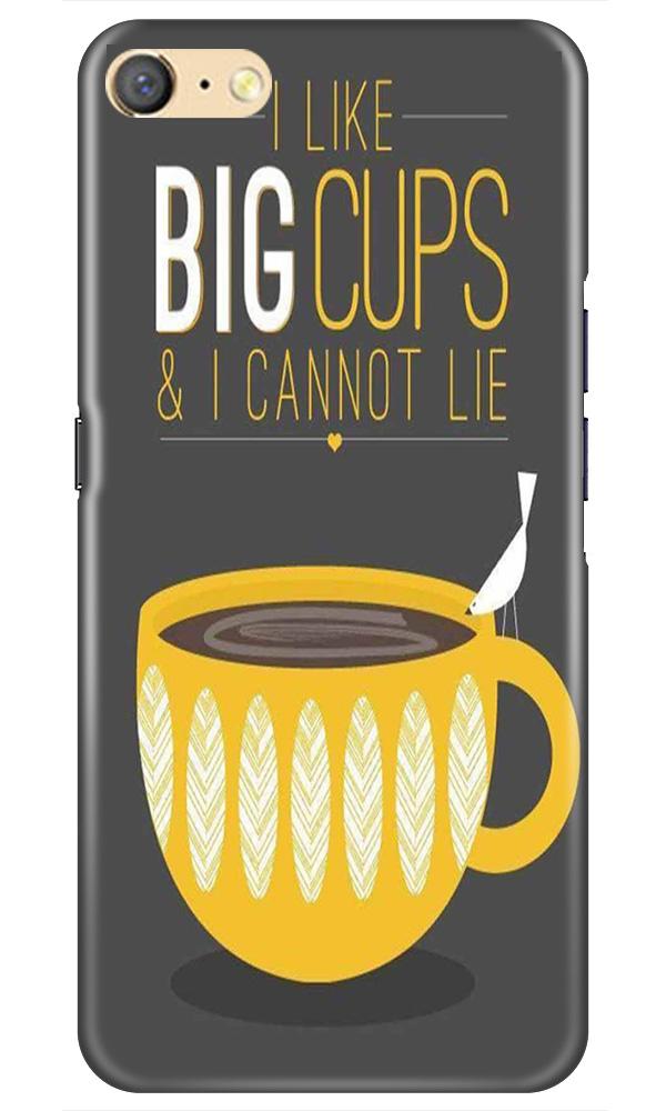 Big Cups Coffee Mobile Back Case for Oppo F1s  (Design - 352)