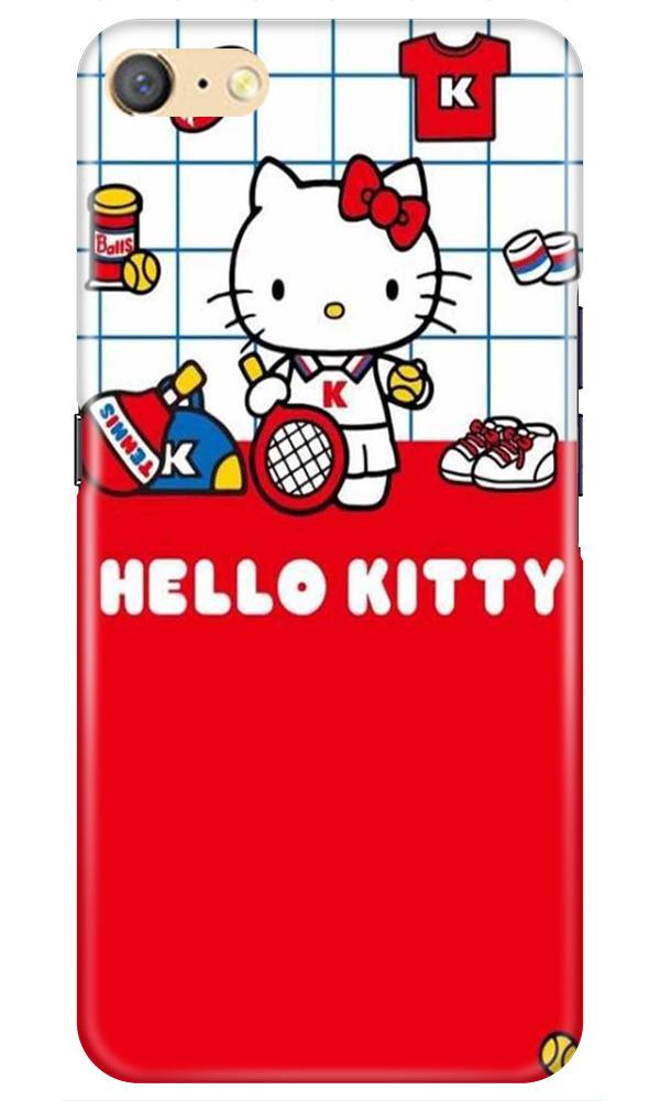 Hello Kitty Mobile Back Case for Oppo F1s  (Design - 363)