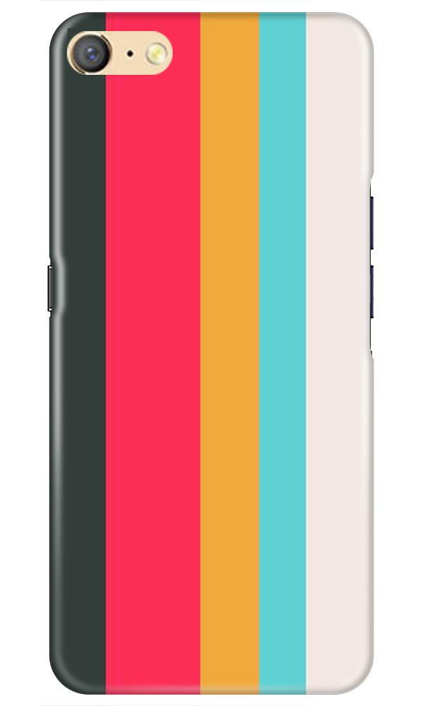 Color Pattern Mobile Back Case for Oppo F1s  (Design - 369)