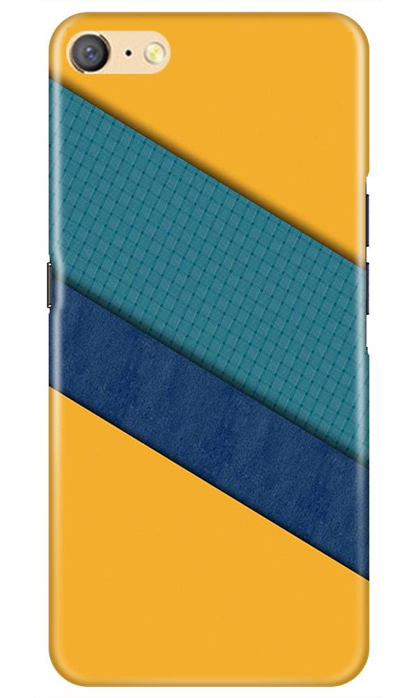 Diagonal Pattern Mobile Back Case for Oppo F1s  (Design - 370)