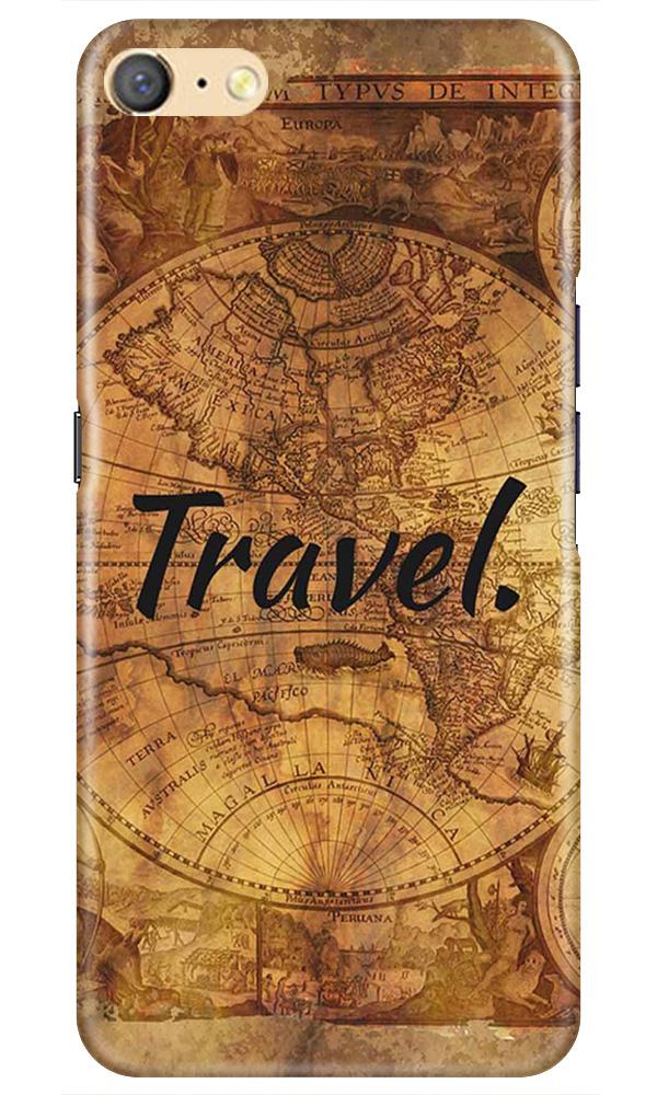 Travel Mobile Back Case for Oppo F1s  (Design - 375)