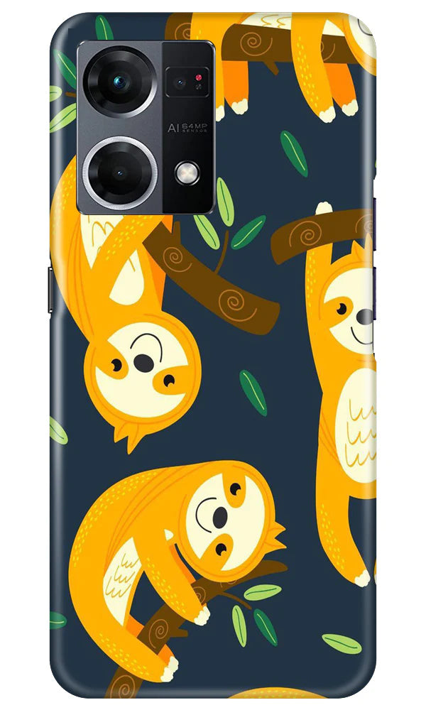 Racoon Pattern Case for Oppo F21 Pro 4G