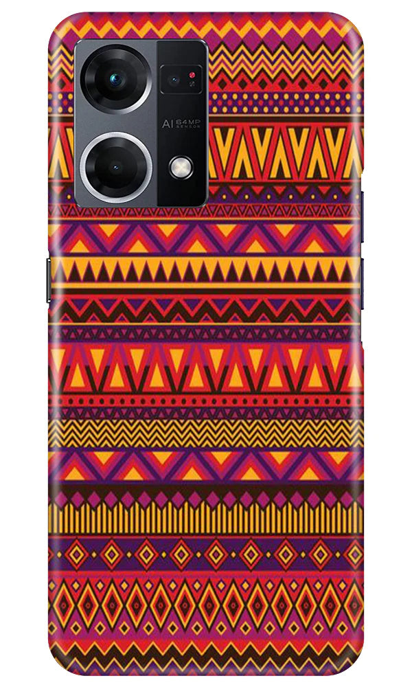 Zigzag line pattern2 Case for Oppo F21 Pro 4G