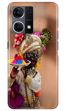 Lord Krishna2 Mobile Back Case for Oppo F21 Pro 4G (Design - 17)