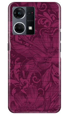 Purple Backround Case for Oppo F21 Pro 4G