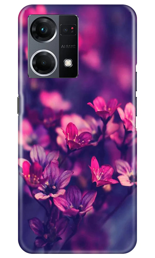 flowers Case for Oppo F21 Pro 4G