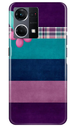 Purple Blue Case for Oppo F21 Pro 4G