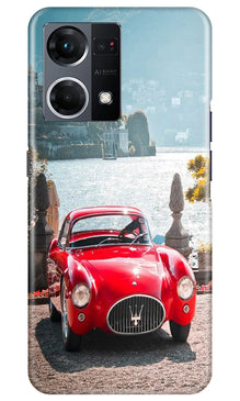 Vintage Car Mobile Back Case for Oppo F21 Pro 4G (Design - 51)