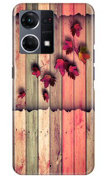 Wooden look2 Mobile Back Case for Oppo F21 Pro 4G (Design - 56)