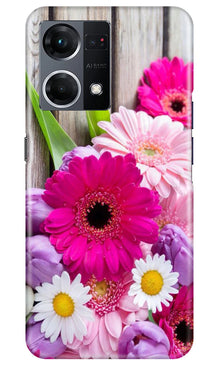 Coloful Daisy2 Mobile Back Case for Oppo F21 Pro 4G (Design - 76)