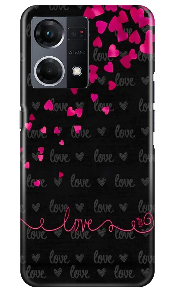 Love in Air Case for Oppo F21 Pro 4G