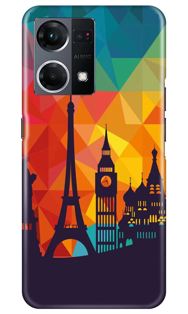 Eiffel Tower2 Case for Oppo F21 Pro 4G