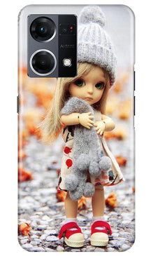 Cute Doll Mobile Back Case for Oppo F21 Pro 4G (Design - 93)