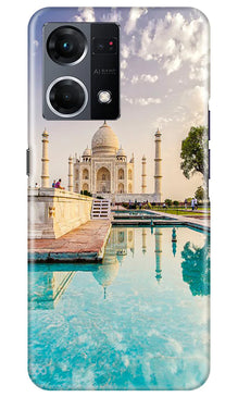 Tajmahal Mobile Back Case for Oppo F21 Pro 4G (Design - 96)