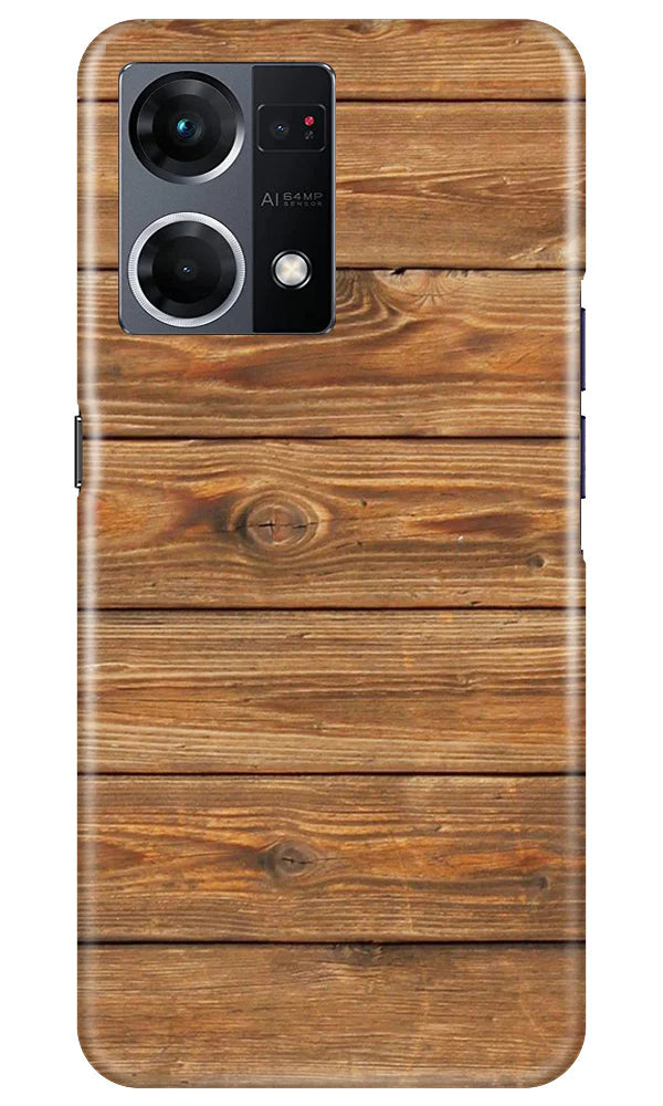 Wooden Look Case for Oppo F21 Pro 4G(Design - 113)