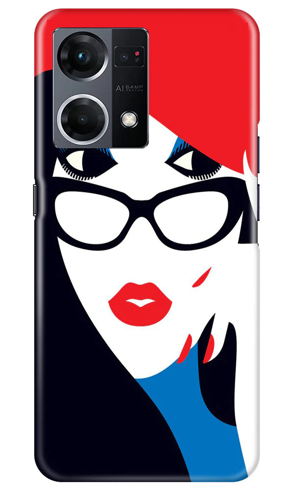 Girlish Case for Oppo F21 Pro 4G  (Design - 131)