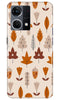 Leaf Pattern Art Case for Oppo F21 Pro 4G  (Design - 132)