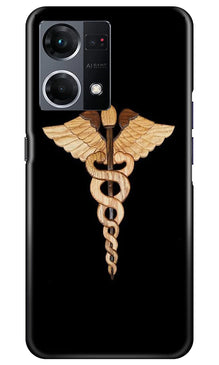 Doctor Logo Mobile Back Case for Oppo F21 Pro 4G  (Design - 134)