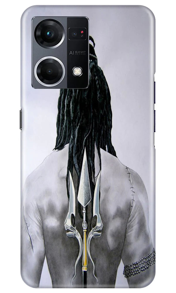 Lord Shiva Case for Oppo F21 Pro 4G  (Design - 135)