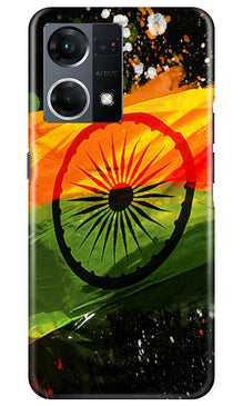 Indian Flag Mobile Back Case for Oppo F21 Pro 4G  (Design - 137)