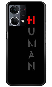 Human Mobile Back Case for Oppo F21 Pro 4G  (Design - 141)
