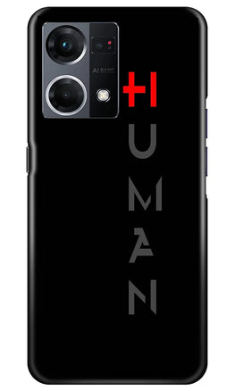 Human Case for Oppo F21 Pro 4G(Design - 141)