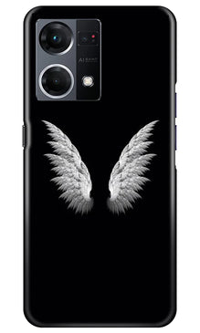Angel Mobile Back Case for Oppo F21 Pro 4G  (Design - 142)