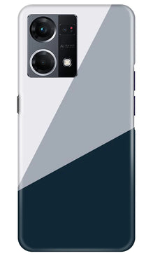 Blue Shade Mobile Back Case for Oppo F21 Pro 4G (Design - 151)