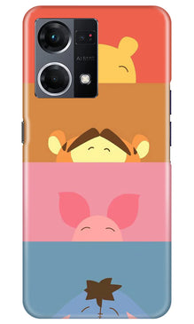 Cartoon Mobile Back Case for Oppo F21 Pro 4G (Design - 152)