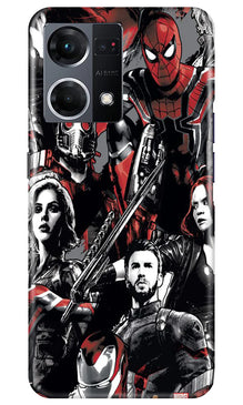 Avengers Mobile Back Case for Oppo F21 Pro 4G (Design - 159)