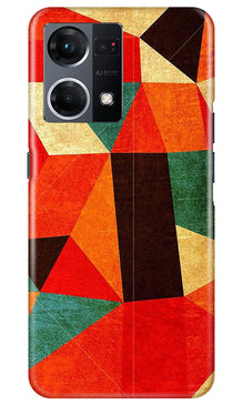 Modern Art Mobile Back Case for Oppo F21 Pro 4G (Design - 172)