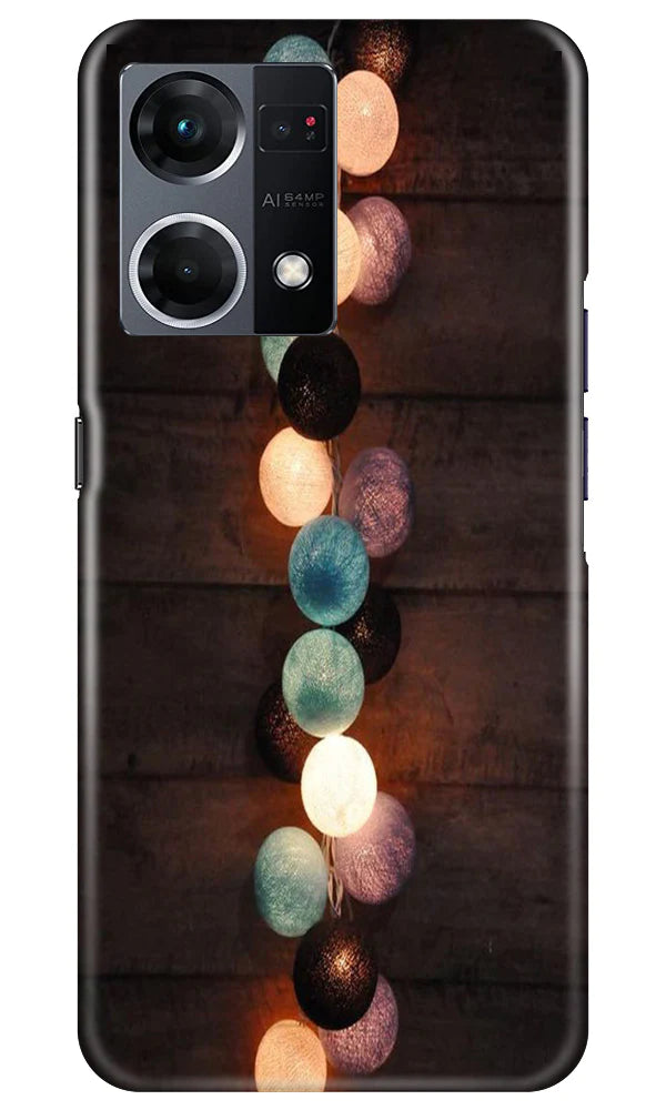 Party Lights Case for Oppo F21 Pro 4G (Design No. 178)
