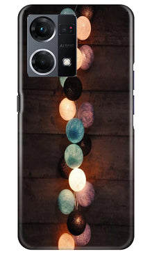 Party Lights Mobile Back Case for Oppo F21 Pro 4G (Design - 178)